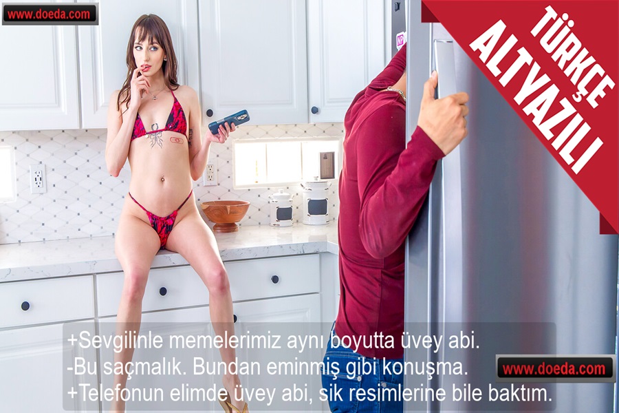 İp Bikinili Kaşar Kız Yakışıklı Üvey Abisinin Sikinin Resmini Görünce Ağzı Sulandı